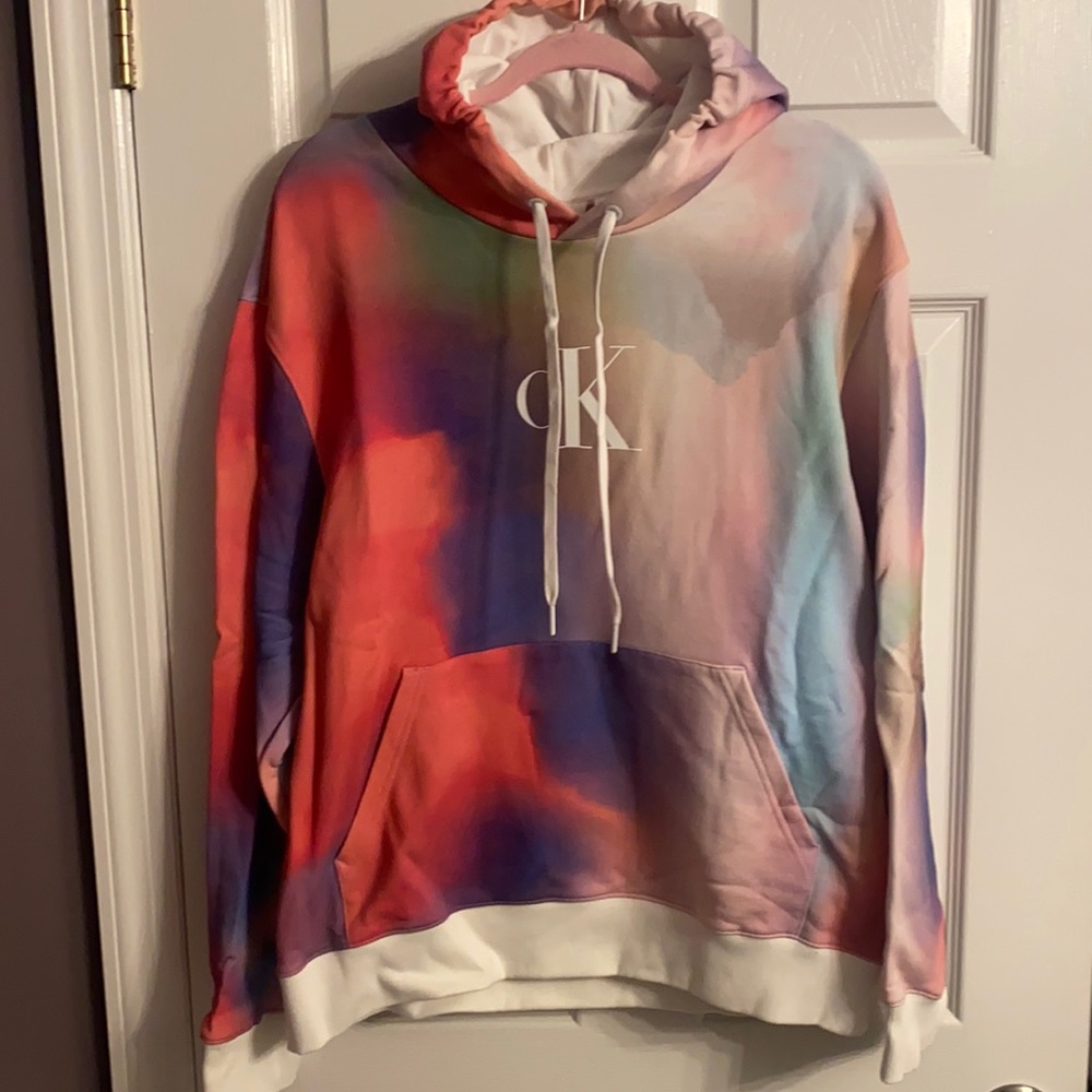 Brand new tie dye Calvin Klein hoodie!